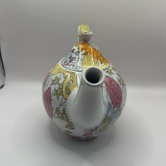 60s mod retro stoneware tea pot. - Picture 8 of 13